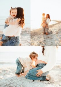 tampa, family of three, beach, maternity